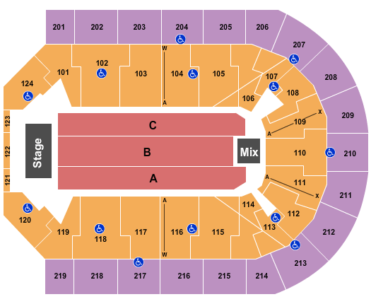 Denny Sanford Premier Center Jeff Dunham Seating Chart