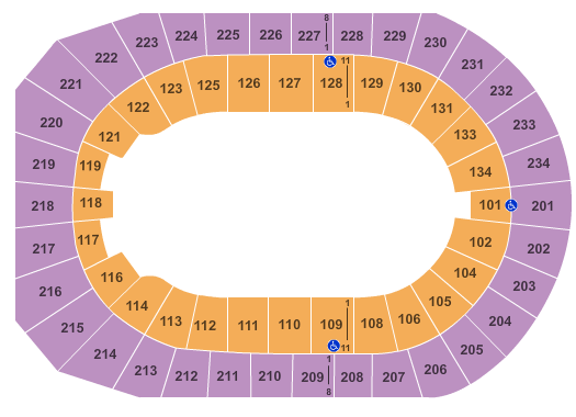 Denver Coliseum Open Floor Seating Chart