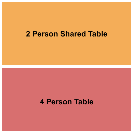 Denver Improv Comedy Theater Tables Seating Chart