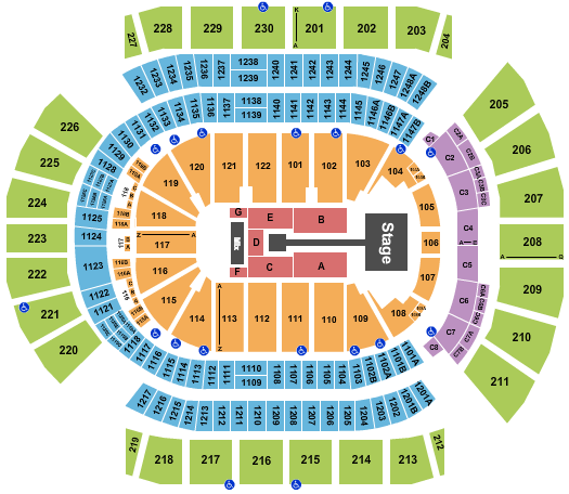 Desert Diamond Arena Anuel AA Seating Chart