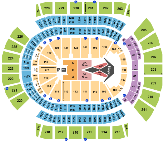 Desert Diamond Arena Carrie Underwood 2 Seating Chart