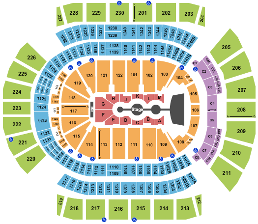 Desert Diamond Arena Seating Chart