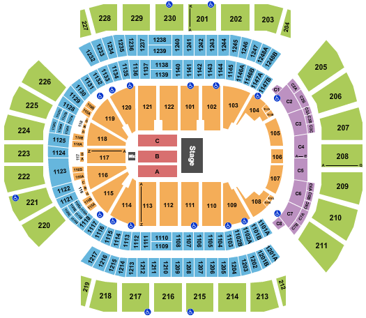 Desert Diamond Arena World Hip Hop Dance Championship Seating Chart