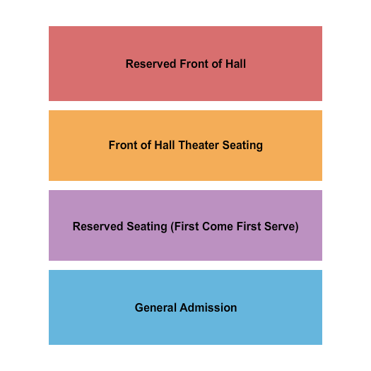 Devil's Backbone Tavern End Stage Seating Chart