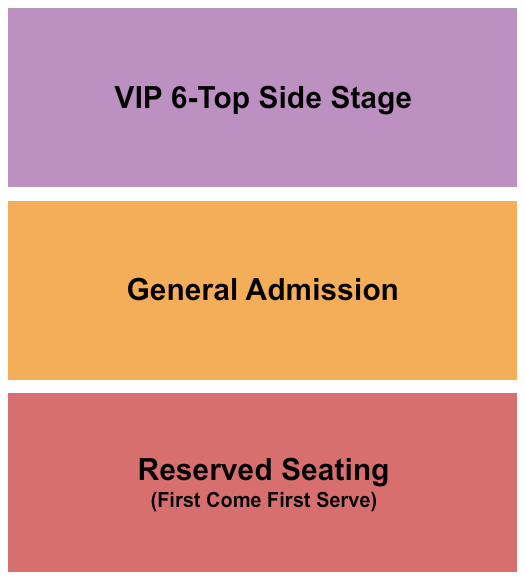Devil's Backbone Tavern Next Event Seating Chart