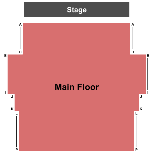 Dibden Center for the Arts End Stage Seating Chart