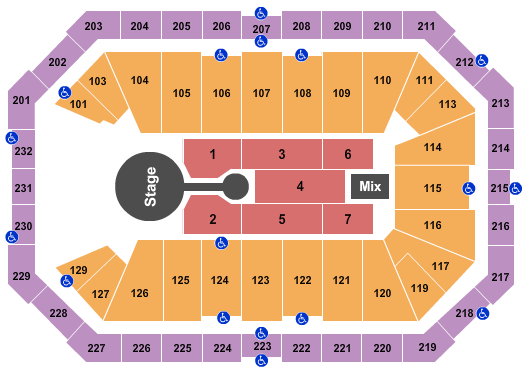Dickies Arena Blake Shelton Seating Chart