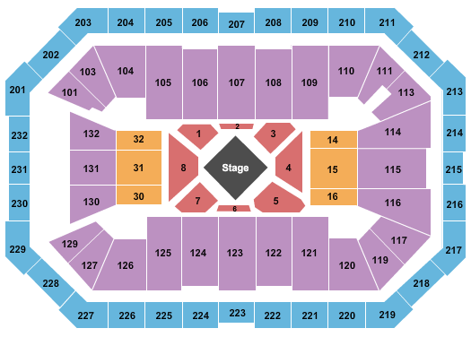 Dickies Arena George Strait Seating Chart