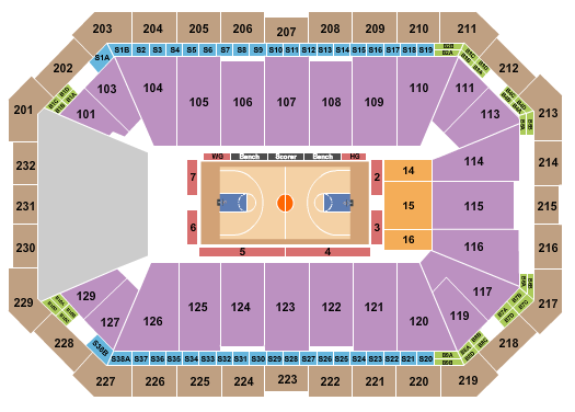 Dickies Arena Basketball - Globetrotters Seating Chart