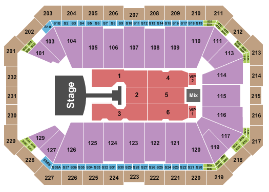 Dickies Arena Jonas Brothers Seating Chart