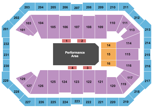 Dickies Arena Jurassic World Seating Chart