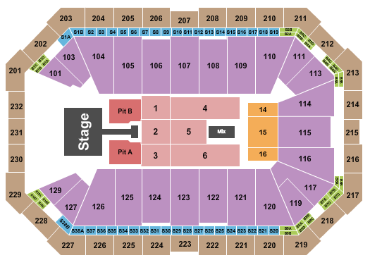 Dickies Arena Kelsea Ballerini Seating Chart