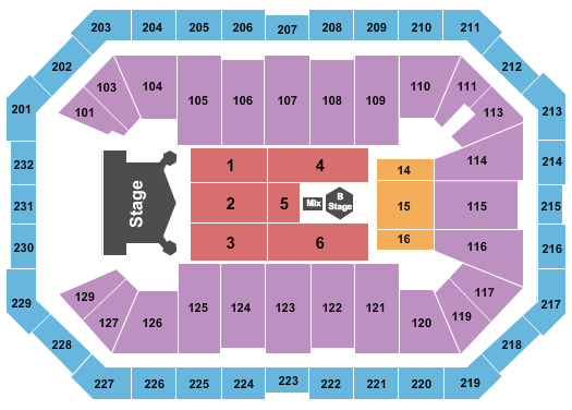 Dickies Arena Kiss Seating Chart