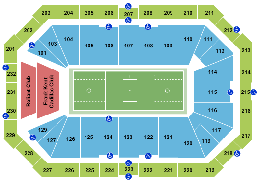 Dickies Arena Lacrosse 2023 Seating Chart