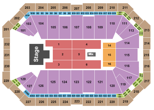 Dickies Arena Melanie Martinez Seating Chart