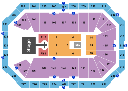 Dickies Arena Needtobreathe Seating Chart