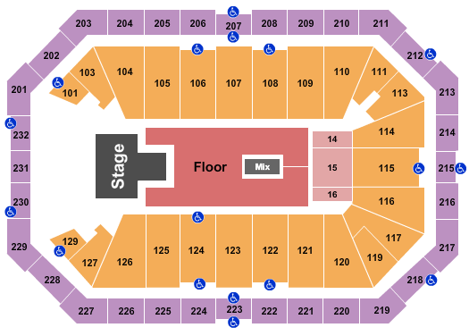 Dickies Arena Paramore Seating Chart