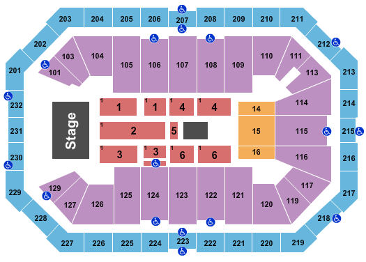 Dickies Arena The Black Keys Seating Chart