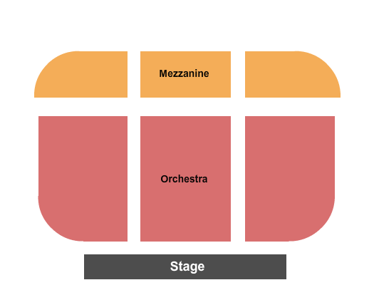Discovery Theatre Seating Chart
