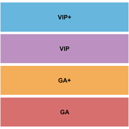 Dodger Stadium GA/GA+/VIP/VIP+ Seating Chart