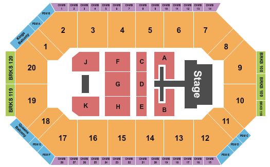 Lee's Family Forum Chris Tomlin Seating Chart