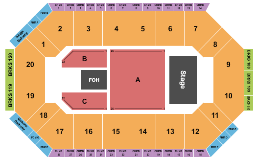 Lee's Family Forum Next Event Seating Chart