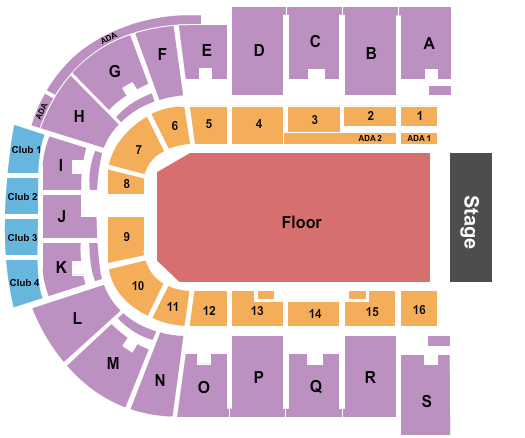 Ice Arena at The Monument Jeff Dunham Seating Chart