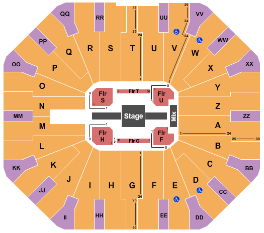 Don Haskins Center Bad Bunny Seating Chart