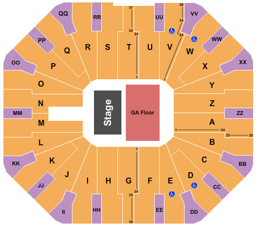 Don Haskins Center seating chart event tickets center