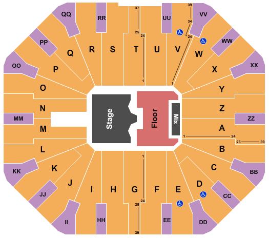 Don Haskins Center Ghost Seating Chart