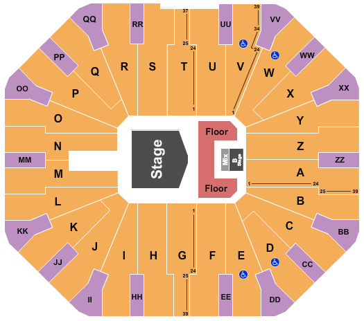 Don Haskins Center Grupo Firme Seating Chart