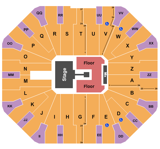 Don Haskins Center Scorpions Seating Chart