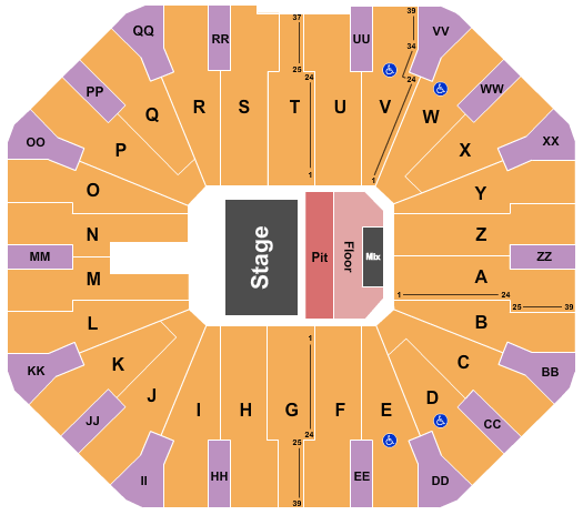 Don Haskins Center 1975 Seating Chart