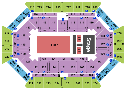 Donald L. Tucker Civic Center Kenney Chesney Seating Chart