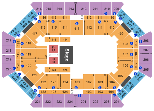 Donald L. Tucker Civic Center Price Is Right Seating Chart