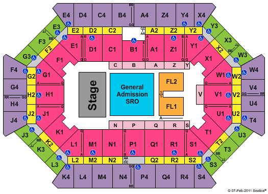 Donald L. Tucker Civic Center Eric Church Seating Chart