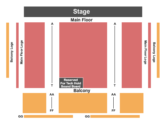 Door Community Auditorium End Stage Seating Chart