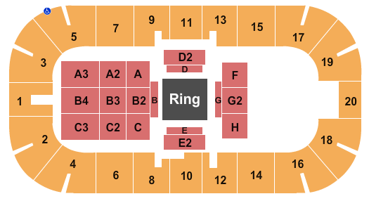 Dort Financial Center Claressa Shields Vs. Ivana Habazin Seating Chart