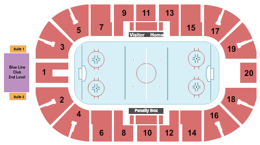 Dort Federal Event Center Seating Chart
