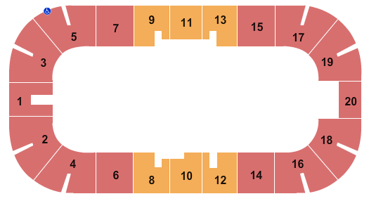 Dort Financial Center Arenacross Seating Chart