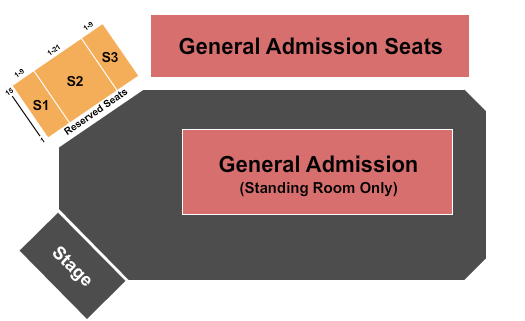 Douglas County Fairgrounds and Events Center GA & RSV 2 Seating Chart