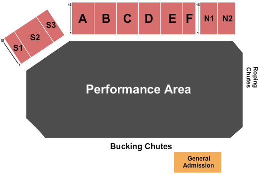 Douglas County Fairgrounds Rodeo Seating Chart