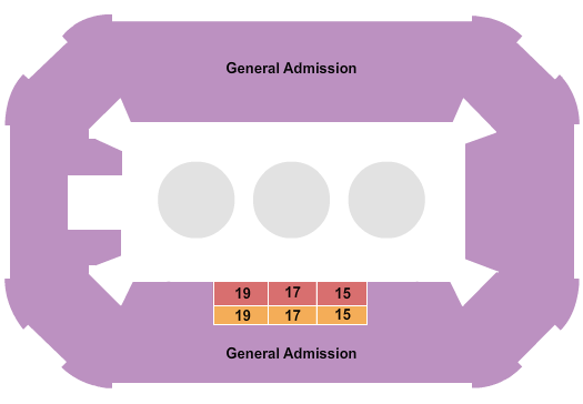 Dow Arena At Dow Event Center Circus GA Seating Chart
