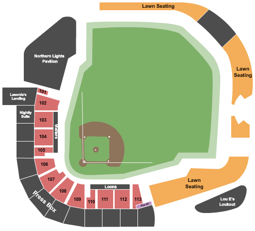 Dow Diamond Baseball Seating Chart