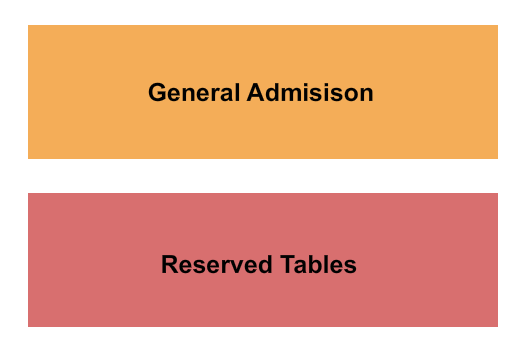 Downtown Billings GA Reserved Tables Seating Chart