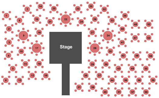 Cortland Repertory Theatre Downtown End Stage Seating Chart