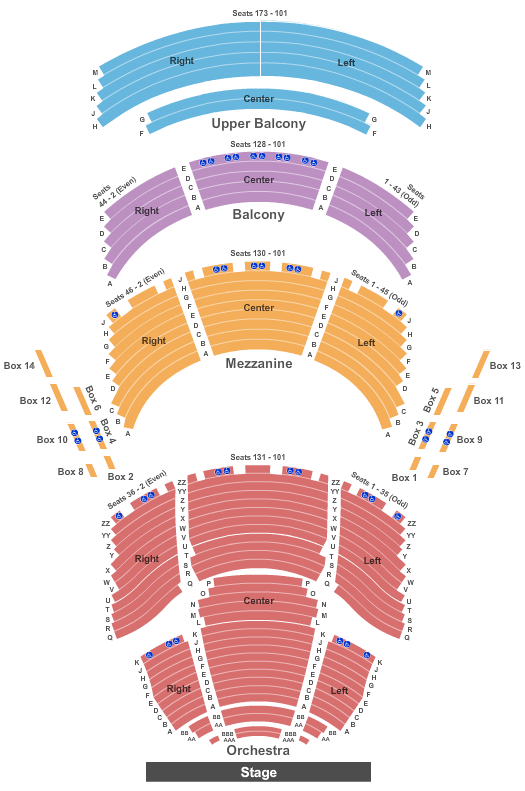Morrissey in Los Angeles Seating Chart