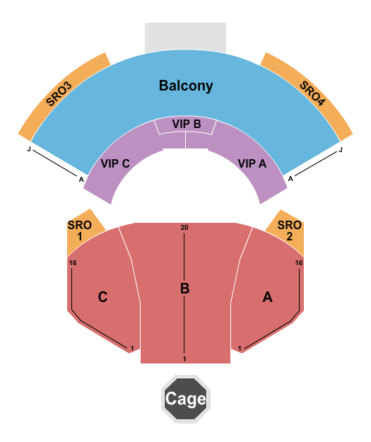 Dream Live at American Dream Mall Next Event Seating Chart