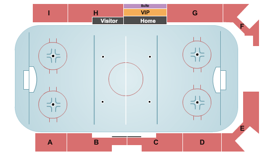 Drumheller Memorial Arena Hockey Seating Chart