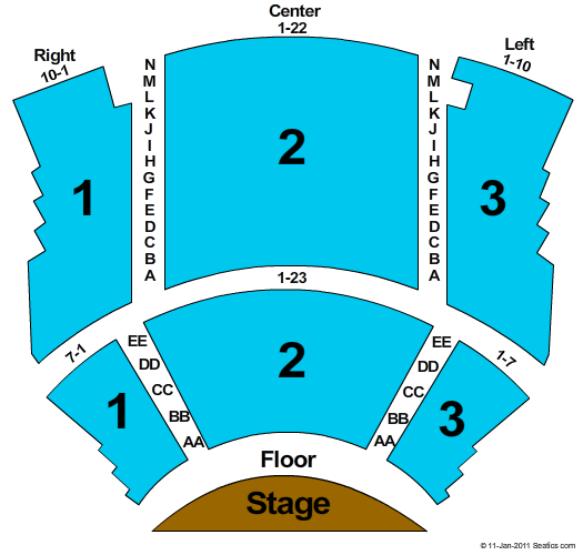 Drury Lane Theatre Oakbrook Terrace End Stage Seating Chart